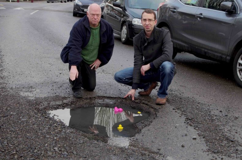 Peter Taylor - Watford Lib Dems - pot hole